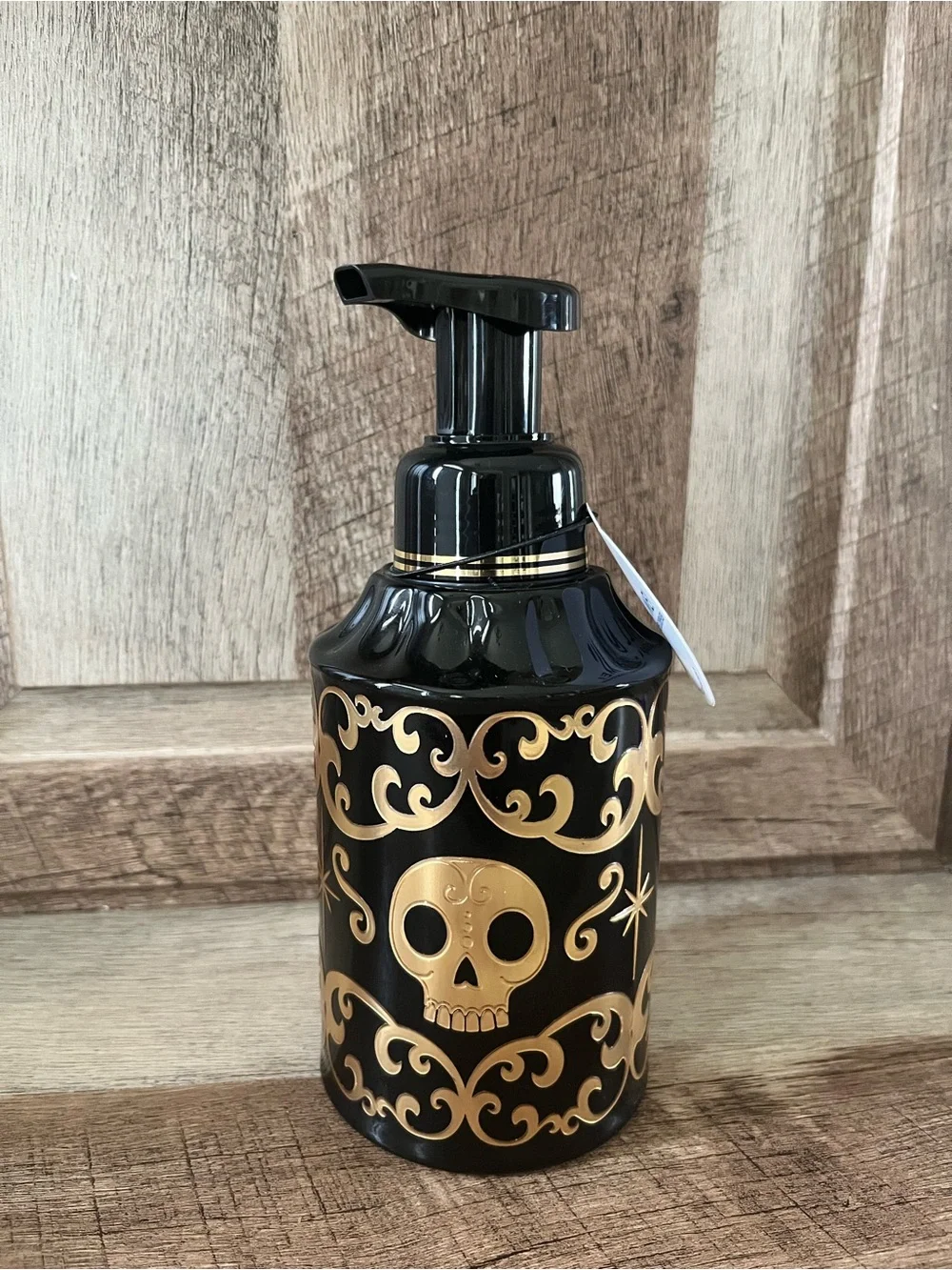Black & Gold Decorative Foaming Soap Dispenser